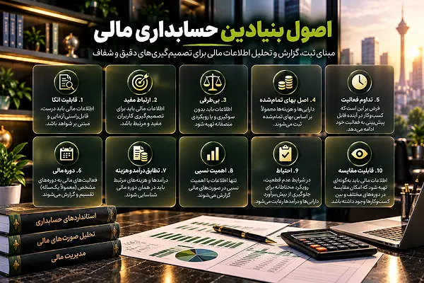 اصول بنیادین حسابداری مالی